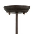 thumbnail image 5 of LNC 3-Light Farmhouse Bronze Semi-Flush Mount Rustic Wood Candlestick Semi-Flush Mount, 5 of 9