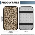 thumbnail image 5 of Yuyamidu Leopard Print Center Console Cover for Car Truck Van Comfortable Car Armrest Seat Box Cover Protector Auto Accessories Non-Slip Car Center Console Cushion Pad, 5 of 7