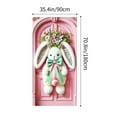 thumbnail image 3 of Easter Door Curtain, Suitable for Party Supplies Room Garden Wall Holiday Background Decoration, 3 of 7