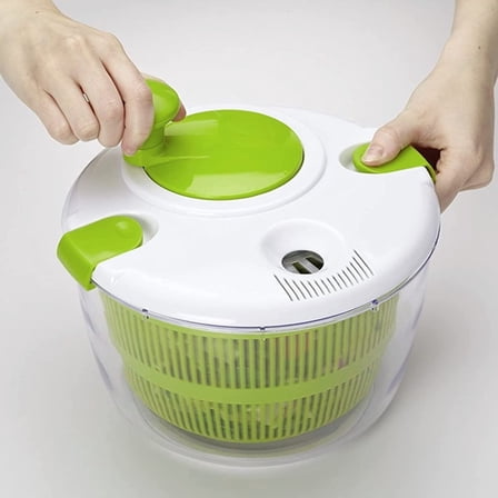 YQ Hand Cranking Multifunctional Green Salad Spinner