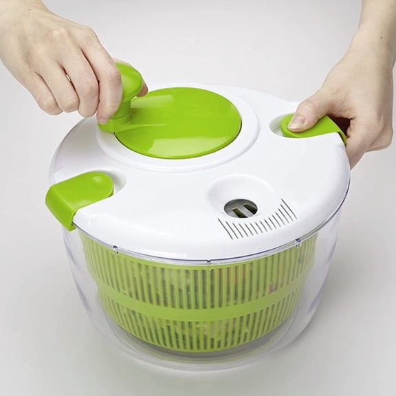 YQ Hand Cranking Multifunctional Green Salad Spinner