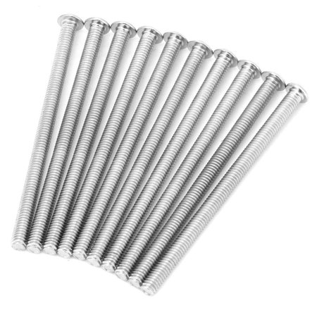 

LYUMO 10pcs Iron *55/*63mm Handle Screws Universal Furniture Fastener Screw