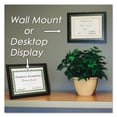thumbnail image 4 of Leatherette Document Frame, 8-1/2 X 11, Black, Pack Of Two, 4 of 5