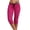 Hot Pink#2, variant on Drovellove Women's Plus Size High Waisted Yoga Pants - Slim Fit Summer Gym Leggings for Running, Pilates, and Athletic Training