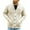 Khaki, variant on IROINNID Men's Sweater V-Neck Long Sleeve Button Down Mid-Length Solid Color Comfy Cardigan Autumn And Winter Sweater Jacket