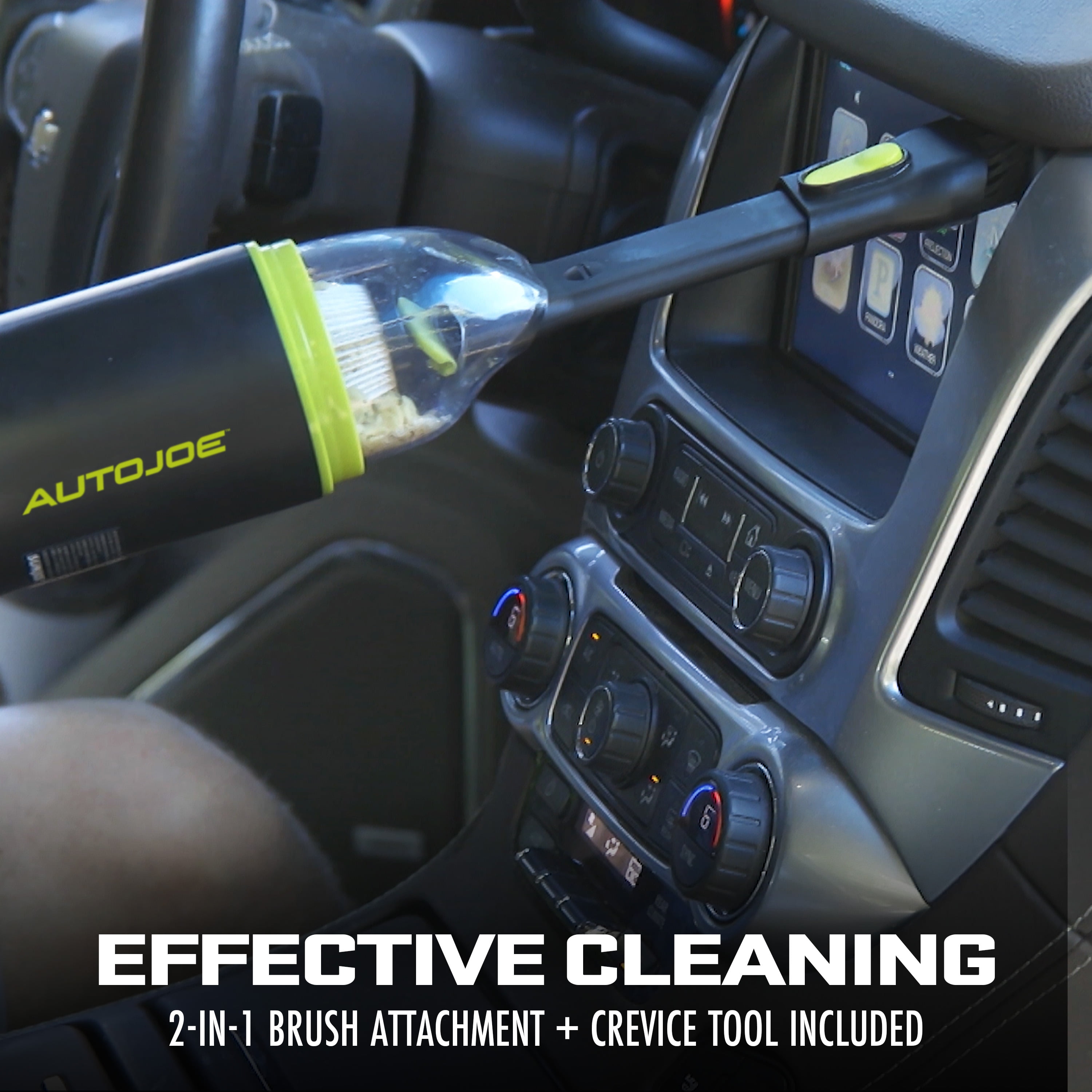 Auto Joe 8.4-Volt Cordless Handheld Vacuum Cleaner, HEPA Filter, for Home, Auto & RVs