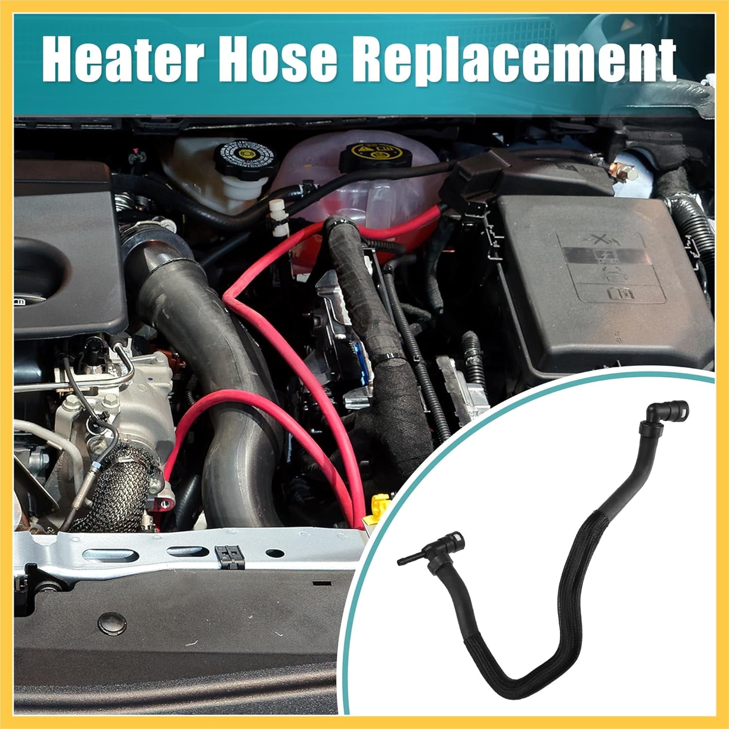 HVAC Heater Hose Assembly for Ford F-250 F-350 F-450 F-550 Super Duty 2011-2014 6.7L Heater Water Hose Heater Return Hose Heater Core Outlet Hose BC3Z18472E Auto Replacement Parts