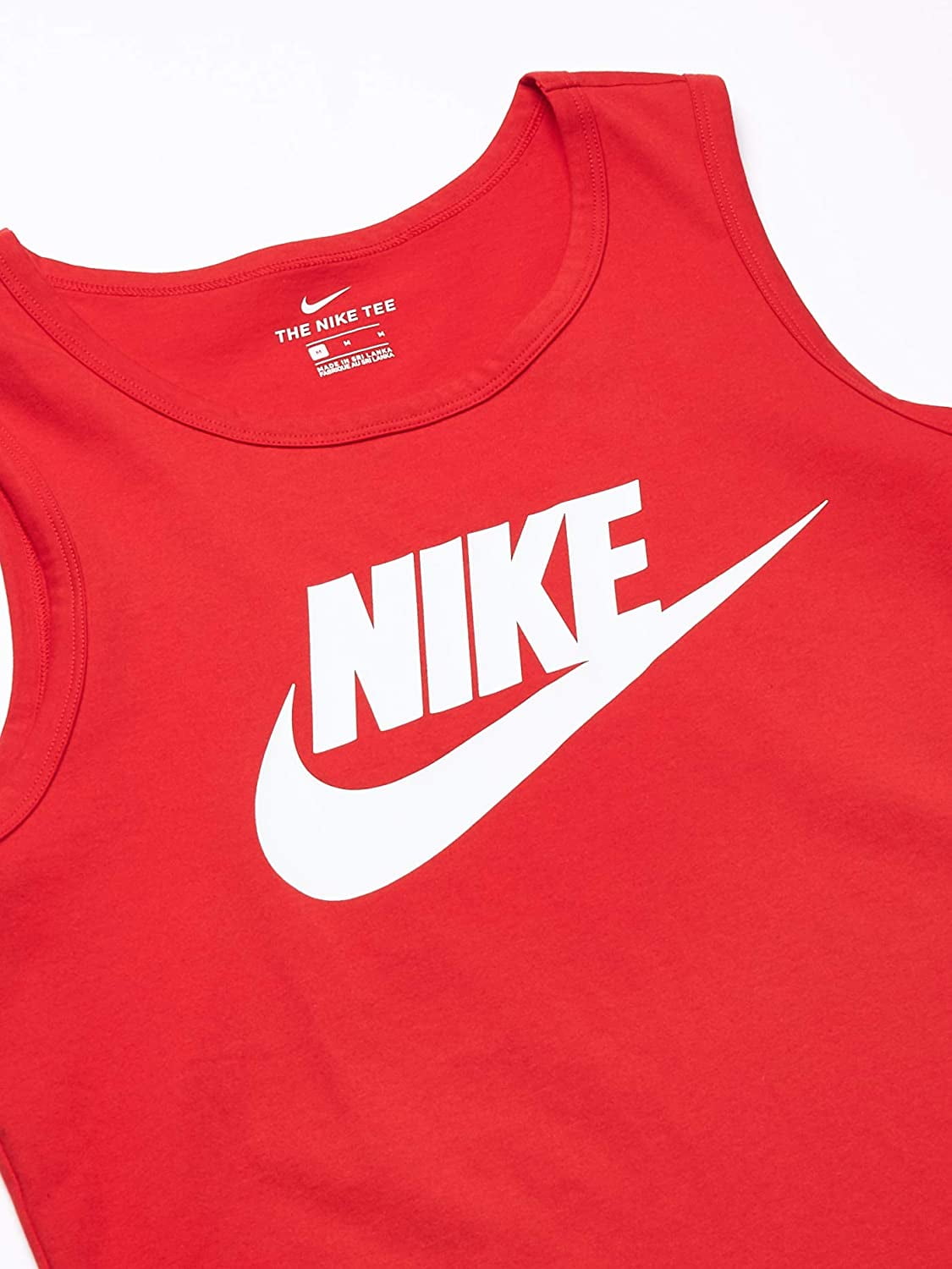 Men's nike red tank deals top