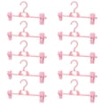 thumbnail image 3 of AMERTEER 10pcs Plastic Adjustable Pants Clip Pants Shorts Drying Rack Home Clothes Hanger, 3 of 6