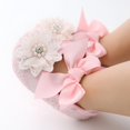 thumbnail image 5 of AVAIL Baby Girl Toddler Princess Shoes, Lace Flower Soft Sole Shoes 0-18M, 5 of 5