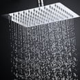 thumbnail image 4 of 8 Inch Ultra Slim Design Shower Head with Anti-clogging Silicone Nozzles, 4 of 4