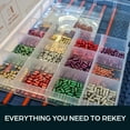 thumbnail image 4 of Premium Schlage Rekey Kit Compatible with 50 Master Pins | Schlage Rekeying Kit with Seal-Tight Plastic Box | Lock Pinning Kit Compatible with 50 Bottom, 50 Top Pins and 50 Spring, 4 of 7
