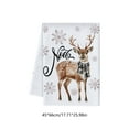thumbnail image 3 of Hometravel Christmas Tree Towels, Printed Microfiber Hanging Hand Towels, Bathroom and Kitchen Absorbent Towels for Holiday Season, 3 of 6