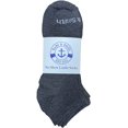 thumbnail image 5 of Yacht & Smith 120 Pair Low Cut Socks Thin Comfortable Lightweight Breathable Wholesale Bulk Sport Socks (GRAY, Men), 5 of 5