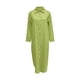 thumbnail image 4 of Falda larga y camisa de vestir lisa de moda para mujer: vestido tipo cárdigan de manga larga, poliéster, tallas S-XXL, adecuado para primavera/otoño, el color blanco puede ser transparente, 4 of 5