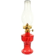 NUOLUX Kerosene Lamp for Indoor Use Glass Kerosene Lamp Retro Oil Lantern Dinner Scene Oil Lamp