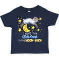 thumbnail image 3 of Inktastic I Love my Grandma to the Moon and Back Cute Sheep Boys or Girls Toddler T-Shirt, 3 of 5