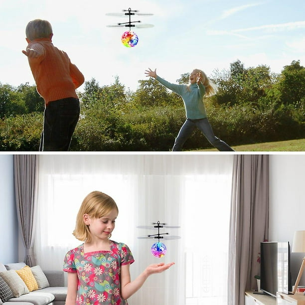 Balle Volante Jouets Enfants Rc Volant Hover Disco Boule Jouet Télécommande  Hélicoptère Drone Infrarouge Induction 