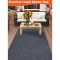 thumbnail image 6 of 3X10ft Runner Rugs with Rubber Backing, Non Slip Indoor Outdoor Carpet Runner for Hallway Custom Size Floor Mat, 6 of 6