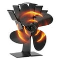 thumbnail image 1 of Ventilador para Estufa de Leña COMBIUBIU de 4 Aspas, Ventilador para Chimenea, Accesorios para Estufa de Leña Komin, Operación Silenciosa, Circulación de Aire Caliente (Sin Electricidad), 1 of 9