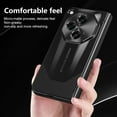 thumbnail image 5 of Compatible with OnePlus Open with Stylus & Stylus Holder, Hinge Protective Oil-Proof Full Body Protection Tempered Glass Screen Protector Anti-scratch Folding Case for OnePlus Open, Black, 5 of 8