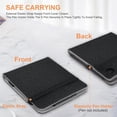thumbnail image 2 of for Kobo Libra Colour Case with Pen Holder,Sleep Cover for Kobo Libra 2 Case with Hand Strap,Black, 2 of 4