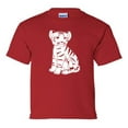 thumbnail image 2 of Artees Baby Tiger Animal Graphic Short Sleeves Boys T-Shirt, 2 of 4