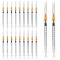 thumbnail image 1 of 50 1 ml syringes with needles - 25g 1 inch needles, individually sealed, lab supplies, 1 of 5