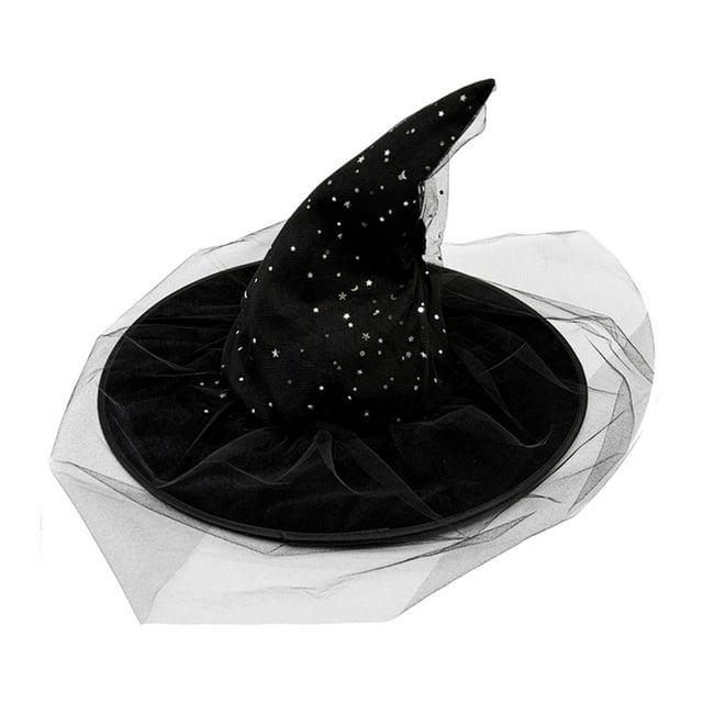 Sombrero De Bruja De Halloween Para Mujer, Sombrero De Cosplay Para Juegos De Rol, Festivales, Recuerdo De Fiesta