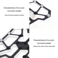 thumbnail image 3 of Greeniant Pedal de bicicleta de 2 piezas, accesorios universales de repuesto, accesorio de ciclismo profesional, pedales de bicicleta, piezas de Ciclismo Plata, 3 of 6