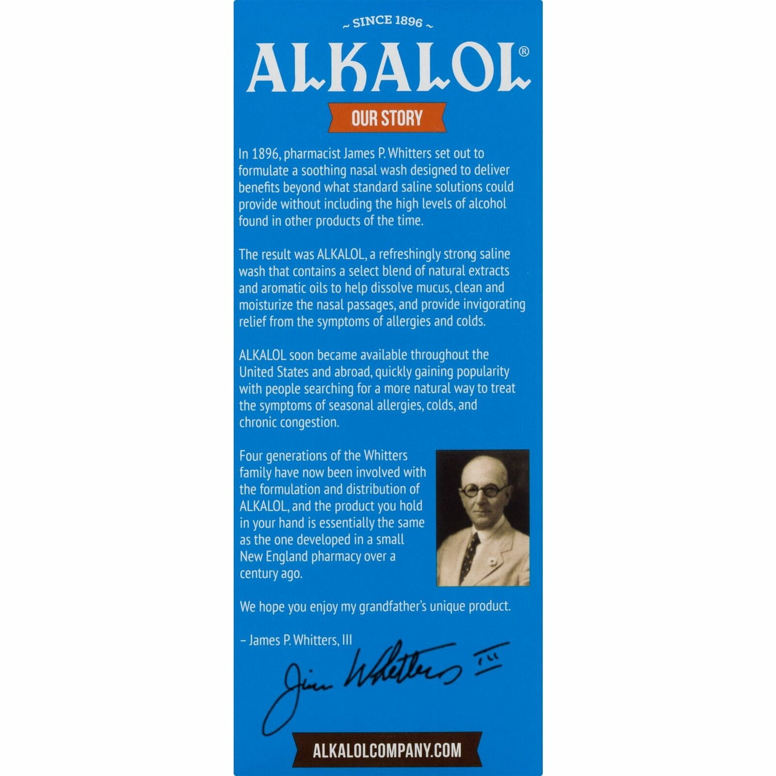 Alkalol Nasal Wash Cleaner Kit - 16 Oz, 6 Pack