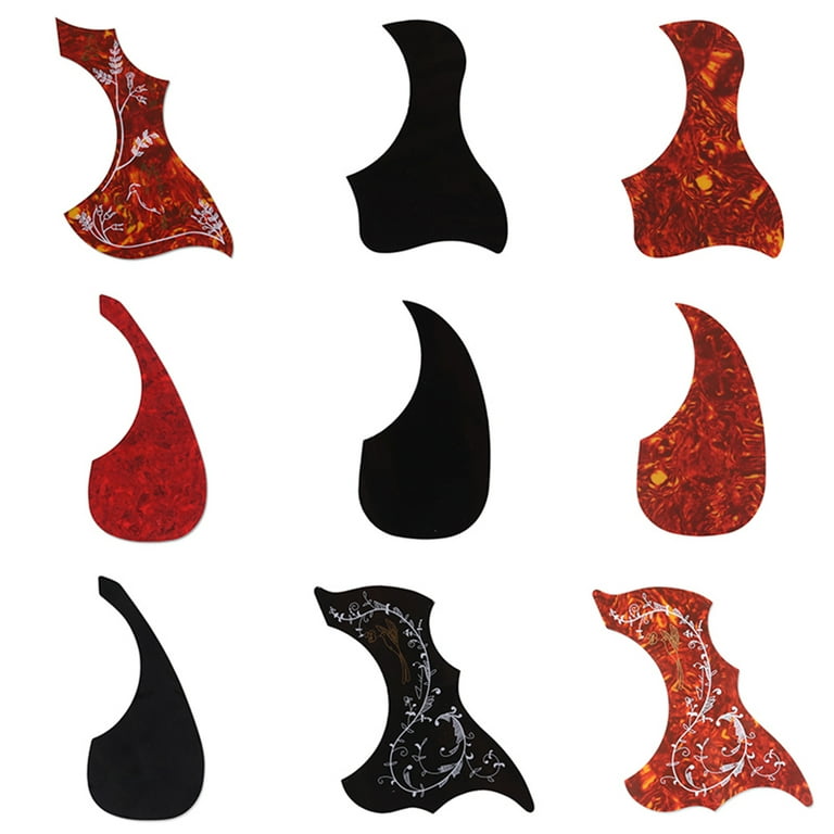 VICASKY 10 Pièces Médiators De Guitare Pour Guitare Autocollant Pour Pick  Guard Guitare Pick Guard Autocollant Médiators De Guitare Acoustique  Pickguard Matériel Pickguard Autocollants : : Instruments de  musique et Sono