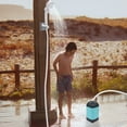 thumbnail image 2 of Portable Camping Shower Digital Rechargeable Shower Pump 2-6L/min 4800mAh W/Hose, 2 of 17