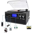 thumbnail image 2 of Reproductor de discos DIGITNOW, tocadiscos con Bluetooth y altavoz, 2 of 6
