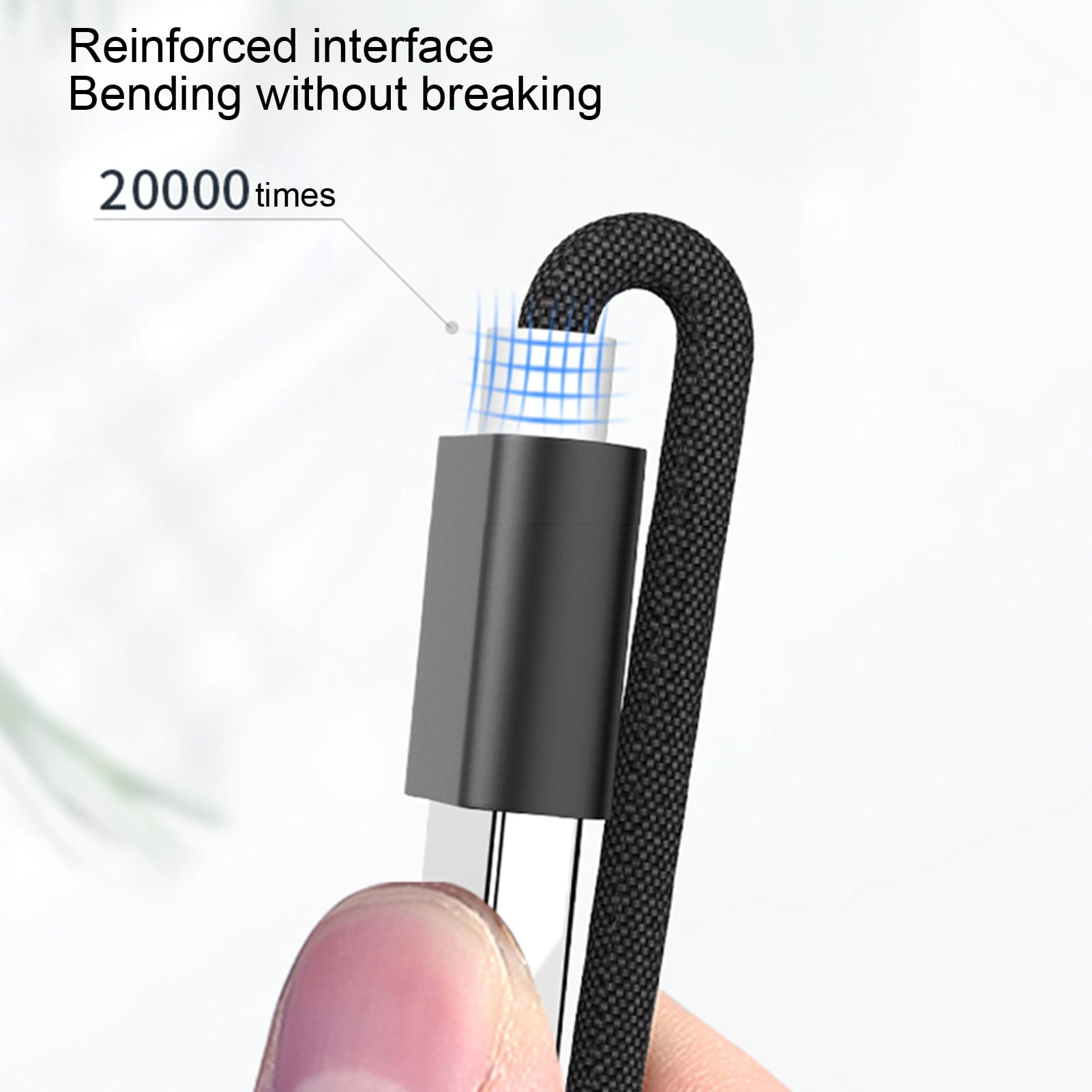 ASKMZ 2A Super Speed Dual-head USB2.0 Male to Male Data Extension Cable Cord for Mobile Hard Disk Computer