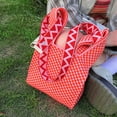 thumbnail image 4 of Tnobhg Adjustable Bag Shoulder Strap Colorful Geometric Print Snap Button Single Shoulder Crossbody Message Bag Handbag Strap Replacement DIY Accessories, 4 of 8