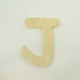 thumbnail image 1 of Package of 1, 14 Inch X 3/4" Thickness Baltic Birch Wood Letter J in The Waltograph Font, Thick for Art & Children Craft Project, Made in USA, 1 of 4