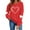 Valentine's Day Gifts Sweatshirts-A06Red, variant on Mifsaly Valentine's Day Gifts Sweatshirts Women Heart Print Shirts Crewneck Long Sleeve Oversized Tops Casual Festival Fashion Spring Outfits 2026