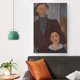 thumbnail image 4 of Cuadro impreso de Amedeo Modigliani (62) Póster, obras de arte geniales, pintura, arte de pared, impresiones en lienzo, cuadros colgantes, decoración del hogar, carteles, regalo, 24 x 36 pulgadas (60, 4 of 6