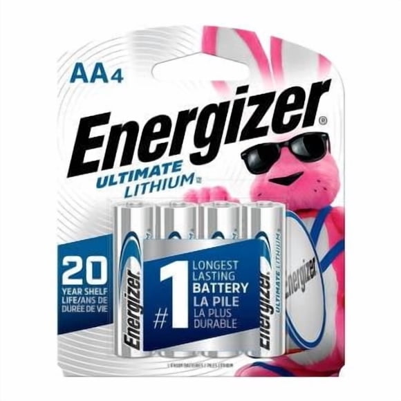 Pilas Energizer Litio AA 4 Piezas