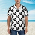 thumbnail image 2 of Fotbe Gear Tools Hawaiian Shirt for Men Unisex Summer Beach Casual Short Sleeve Cotton Linen Button Down Shirts-X-Large, 2 of 5