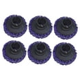 thumbnail image 1 of koolsoo 6Pcs Brake Hub Cleaning Discs Brake Drum, Rotor, Around Studs Rust Removal Purple, 1 of 9