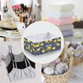 thumbnail image 4 of Foldable Fabric Storage Bin Home Cubes Clothing Organizer Bins Large Collapsible Box Basket for Home Organizer Lemon Pattern, 4 of 7