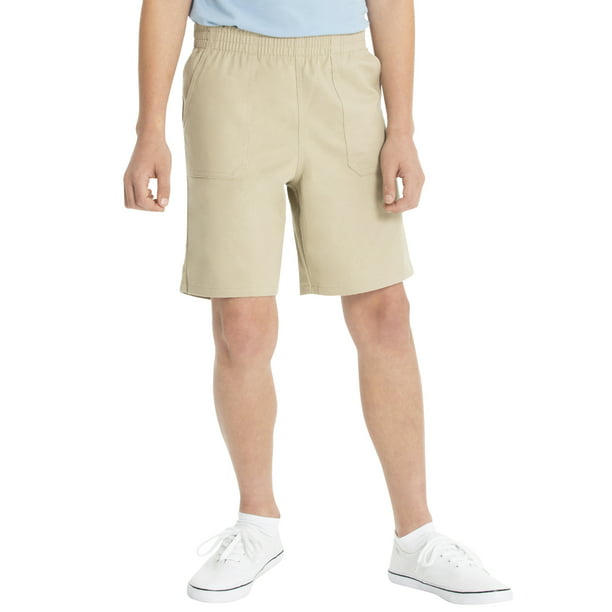 Real School Boys School Uniform Pull on Short, Sizes 4-16 - Walmart.com