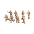 thumbnail image 1 of TISHITA 8Pcs Soldier Figure Models Resin Mini Figures for Sand Table Miniature Scene 2.5cm, 1 of 8