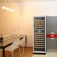 thumbnail image 6 of Lanbo 154 Bottle 24 inch Width Compressor Dual Zone Wine Cooler, 6 of 16
