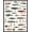 Navy Blue Red Cream, Pattern 10, variant on ODIKA 8'x10' Washable Area Rug Durable, Non-Slip Hooked Fishing Lake Trout Nautical Border Lure Novelty Vintage for Living Room, Under Sectional, Family