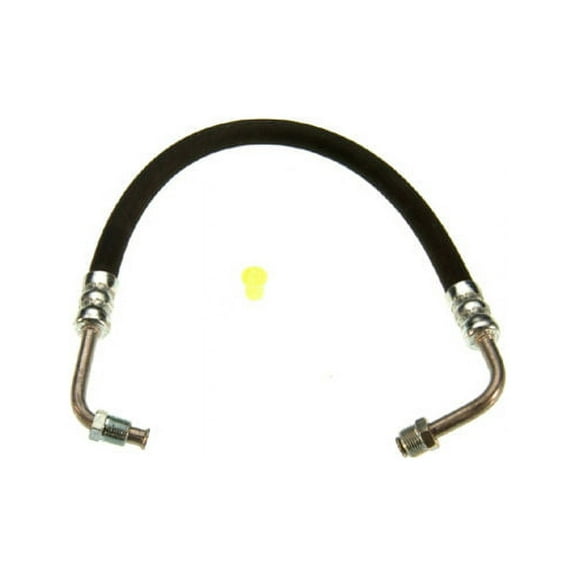 Pump To Gear Power Steering Pressure Line Hose Assembly - Compatible with 1970 - 1974 Chevy Nova 1971 1972 1973