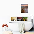 thumbnail image 6 of Ocean Theme Home Décor 12''x16'' Beach Pictures Wall Art, Framed Canvas for Bathroom, Bedroom, Kitchen, Modern Seacoast Coastal Decorations, 6 of 7