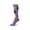 MA018-Light Gray and Purple on Lavender, variant on shades of PURPLE Men's Groomsmen's Dress Socks (Lavender, Lilac, Light Purple)